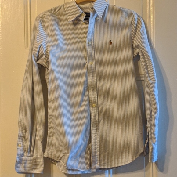 Ralph Lauren Tops - Pin striped Ralph Lauren shirt